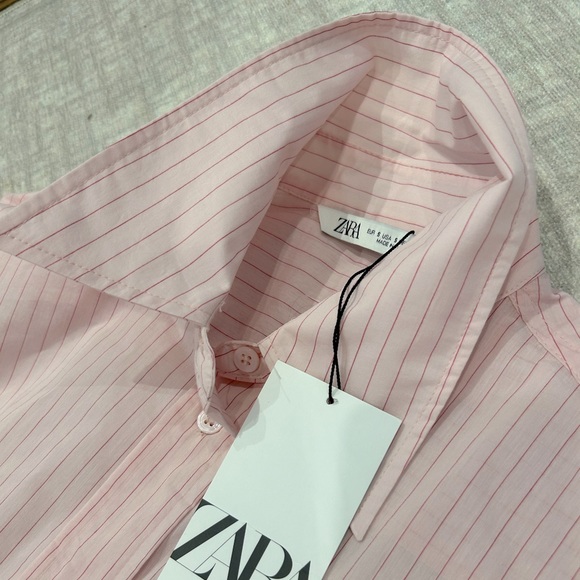 Zara oversized stripe shirt - Picture 3 of 4